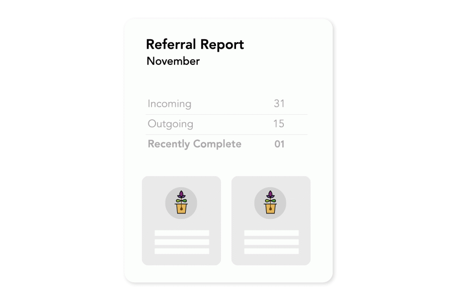 Referral Report