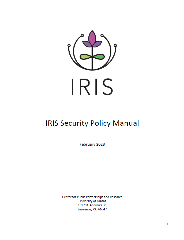 IRIS Security Policy Manual