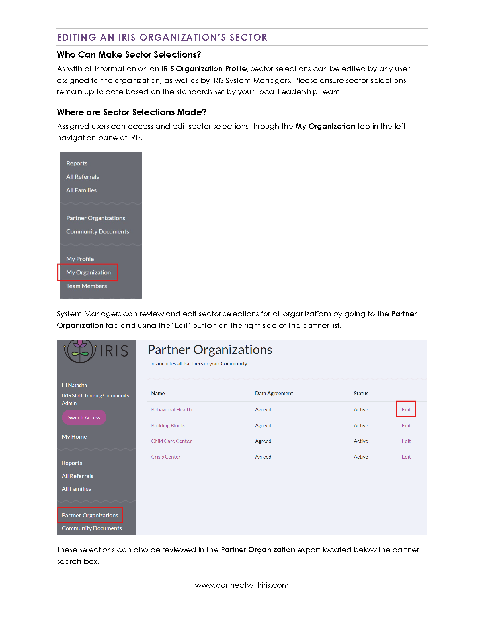 Interacting with IRIS Sectors Guidance and Considerations_Page_2